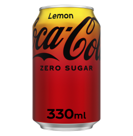  Lemon Coca Cola Zero Cans