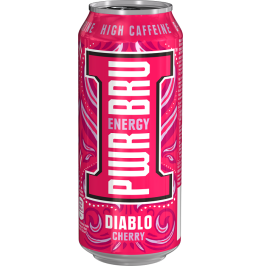 BARRS Pwr Bru Energy Diablo Cherry Cans