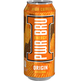 BARRS Pwr Bru Energy Origin Original Cans