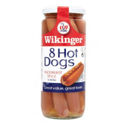 Wikinger 6" Small Hotdog Sausages 